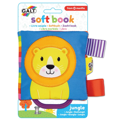 Toys N Tuck:Galt Soft Book Jungle,Galt