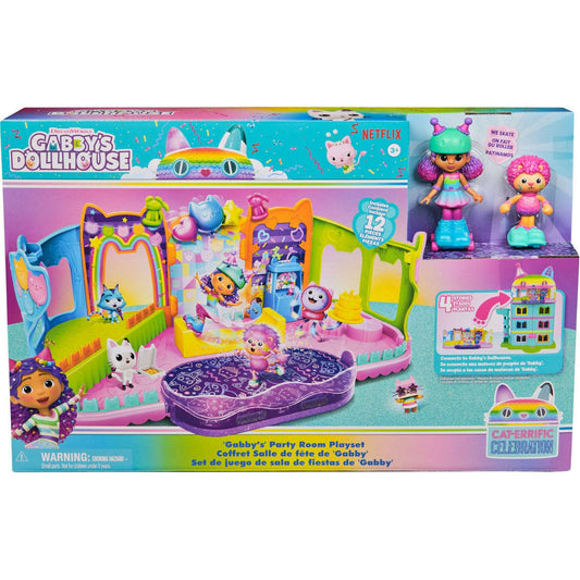 Toys N Tuck:Gabby's Dollhouse - Gabby?s Party Room Playset,Gabby's Dollhouse