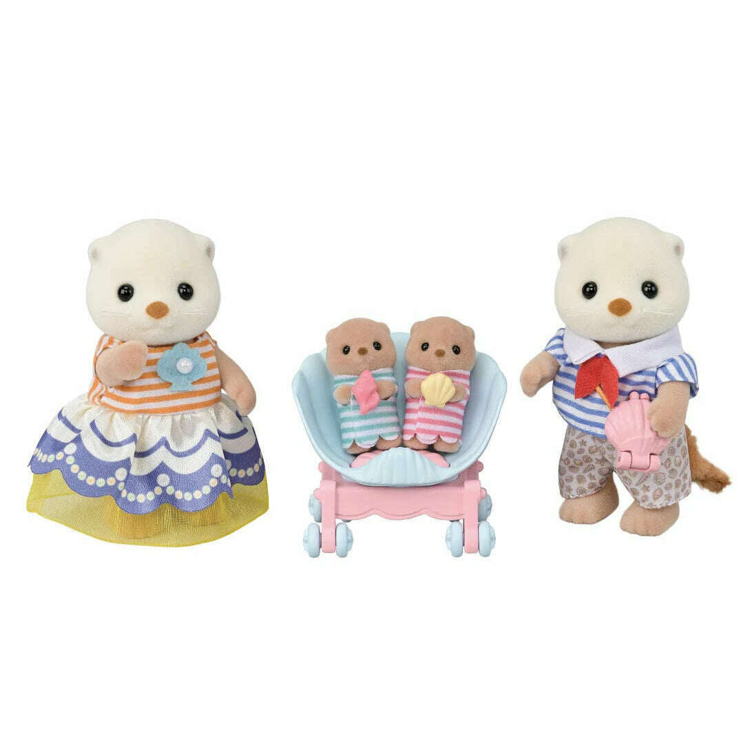 Toys N Tuck:Sylvanian Families Sea Otter Family,Sylvanian Families