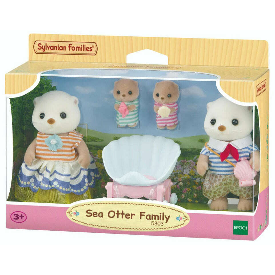 Toys N Tuck:Sylvanian Families Sea Otter Family,Sylvanian Families