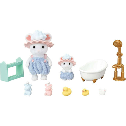 Toys N Tuck:Sylvanian Families Bath Time Bubble Siblings,Sylvanian Families