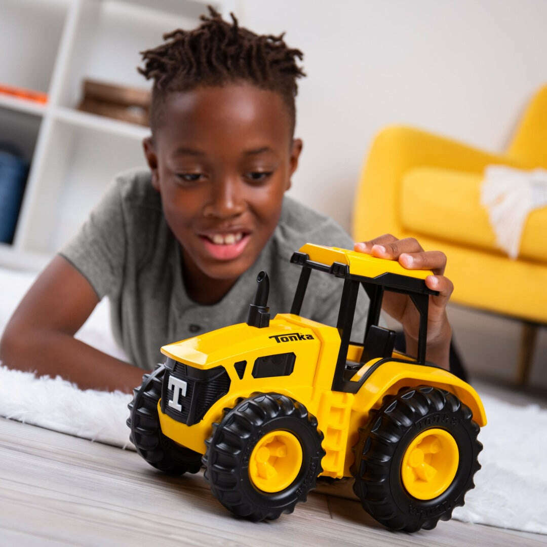 Toys N Tuck:Tonka Steel Classics Farm Tractor,Tonka