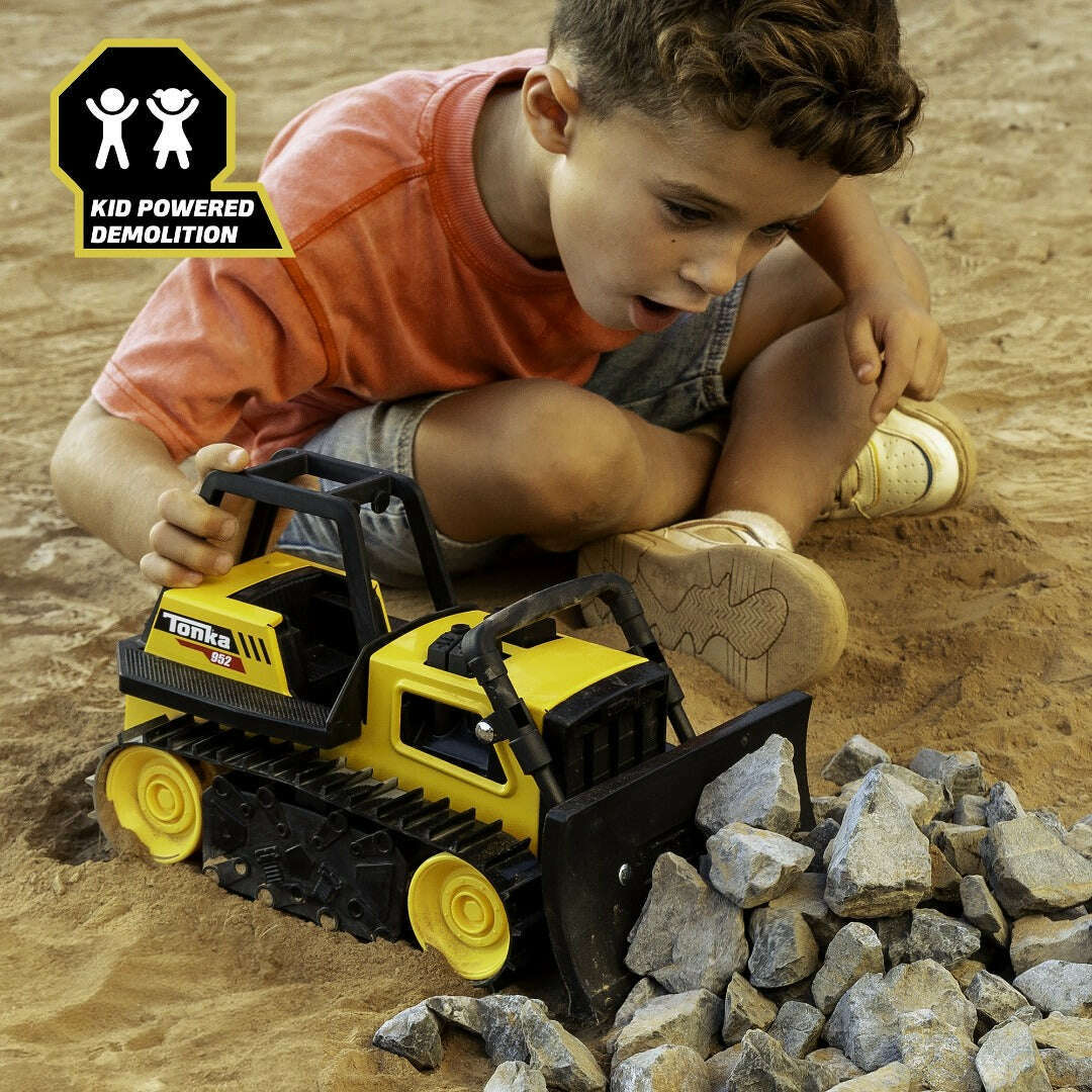 Toys N Tuck:Tonka Steel Classics Bulldozer,Tonka