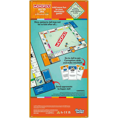 Toys N Tuck:Monopoly Expansion Go To Jail,Hasbro Games