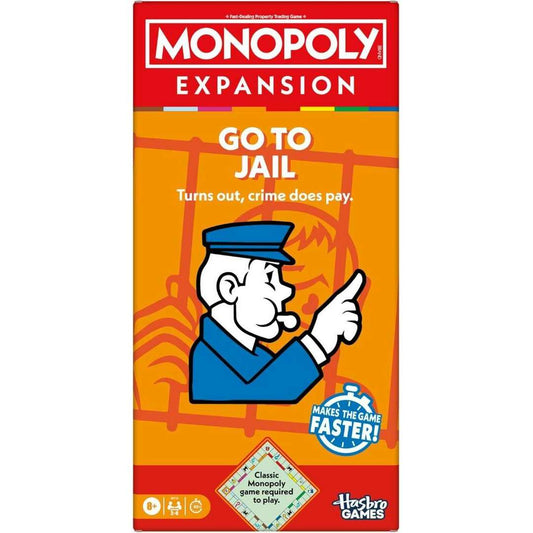 Toys N Tuck:Monopoly Expansion Go To Jail,Hasbro Games