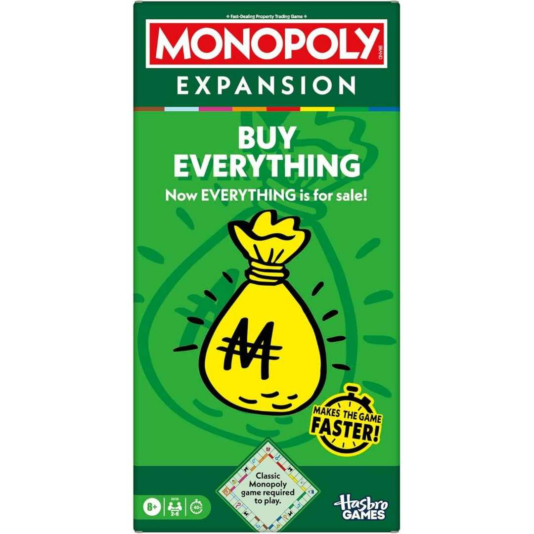 Toys N Tuck:Monopoly Expansion Buy Everything,Hasbro Games