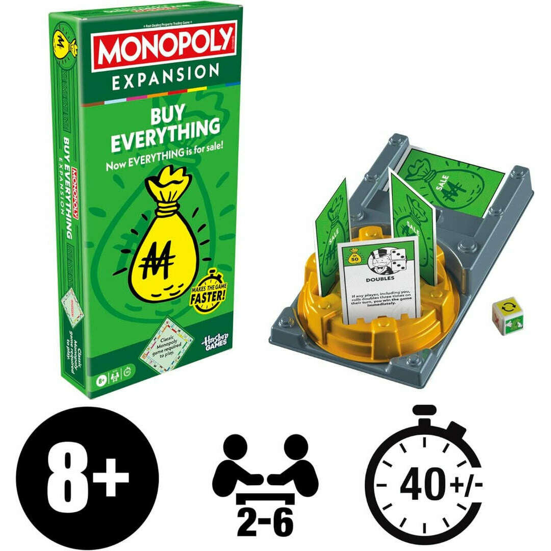 Toys N Tuck:Monopoly Expansion Buy Everything,Hasbro Games