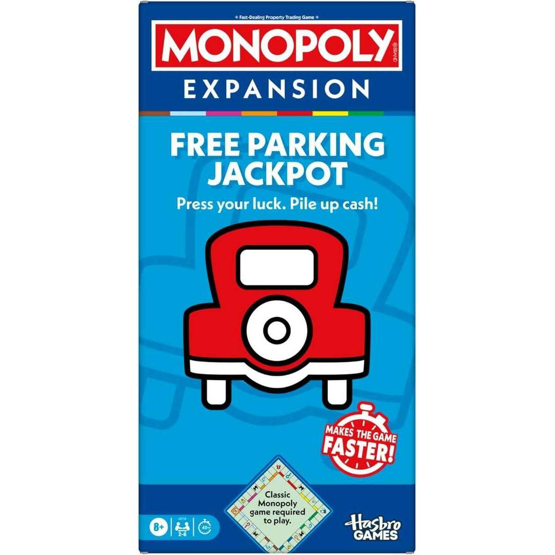 Toys N Tuck:Monopoly Expansion Free Parking Jackpot,Hasbro Games