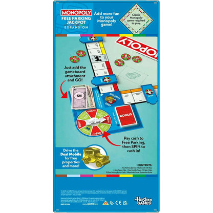 Toys N Tuck:Monopoly Expansion Free Parking Jackpot,Hasbro Games