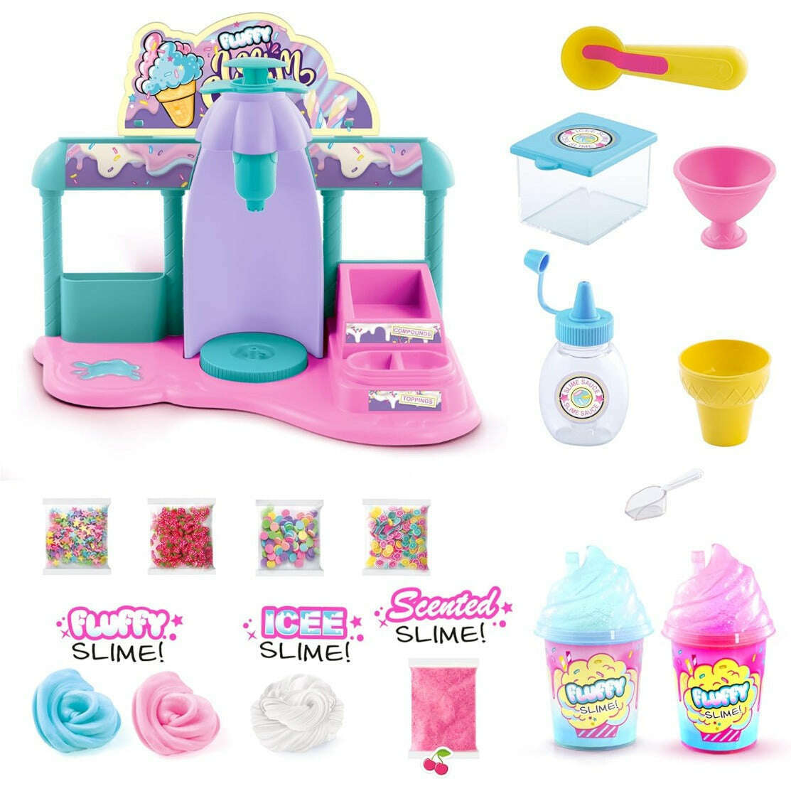 Toys N Tuck:So Slime DIY Fluffy Ice Cream Factory,So Slime