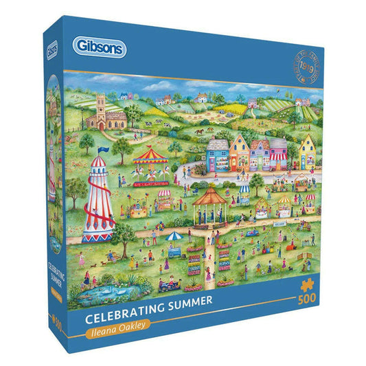 Toys N Tuck:Gibsons 500 Piece Puzzle Celebrating Summer,Gibsons