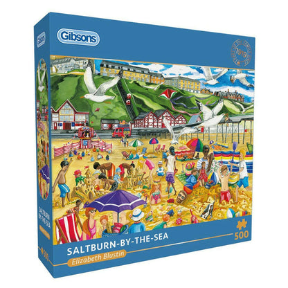 Toys N Tuck:Gibsons 500 Piece Puzzle Saltburn By The Sea,Gibsons