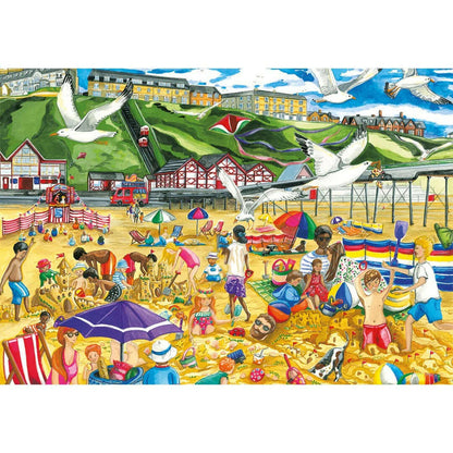 Toys N Tuck:Gibsons 500 Piece Puzzle Saltburn By The Sea,Gibsons