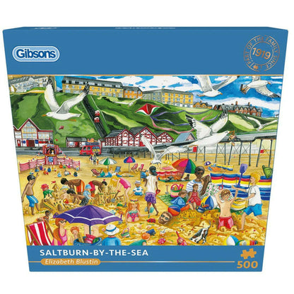 Toys N Tuck:Gibsons 500 Piece Puzzle Saltburn By The Sea,Gibsons