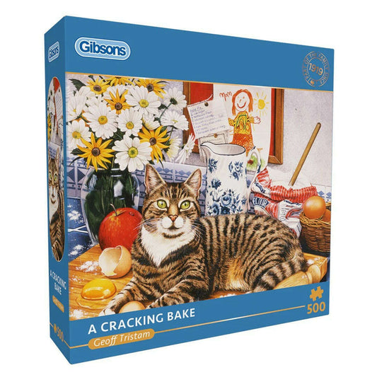 Toys N Tuck:Gibsons 500 Piece Puzzle A Cracking Bake,Gibsons