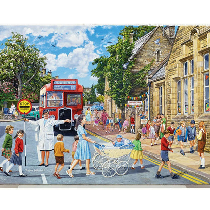 Toys N Tuck:Gibsons 1000 Piece Puzzle The Lollipop Lady,Gibsons