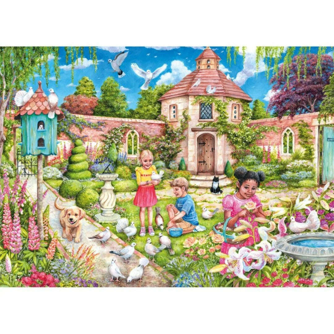 Toys N Tuck:Gibsons 1000 Piece Puzzle The Dovecote,Gibsons