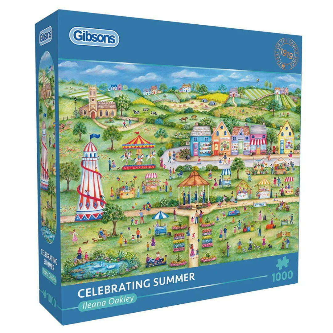 Toys N Tuck:Gibsons 1000 Piece Puzzle Celebrating Summer,Gibsons