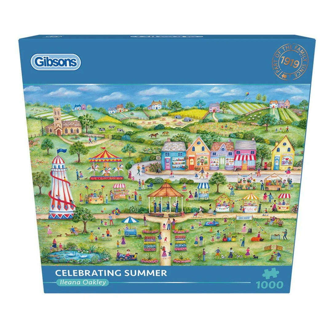 Toys N Tuck:Gibsons 1000 Piece Puzzle Celebrating Summer,Gibsons