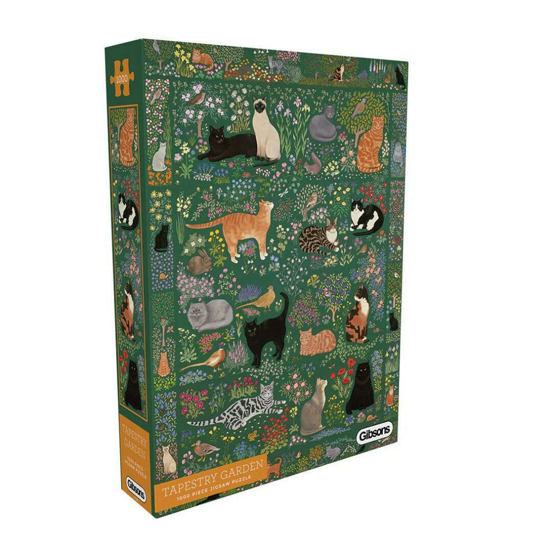 Toys N Tuck:Gibsons 1000 Piece Puzzle Tapestry Garden,Gibsons