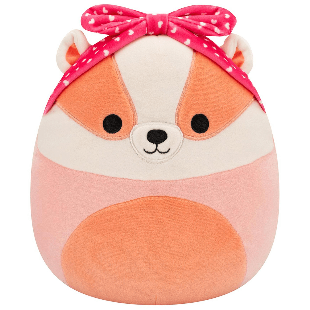 Toys N Tuck:Squishmallows Valentines 7.5 Inch Plush - Rostam The Badger,Squishmallows