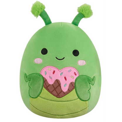 Toys N Tuck:Squishmallows Valentines 7.5 Inch Plush - Trenton The Praying Mantis,Squishmallows