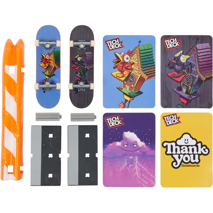 Toys N Tuck:Tech Deck VS Series Pack 96mm Fingerboards - Thank You,Tech Deck