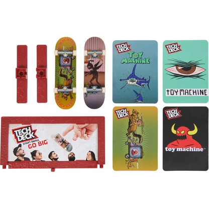 Toys N Tuck:Tech Deck VS Series Pack 96mm Fingerboards - Toy Machine,Tech Deck