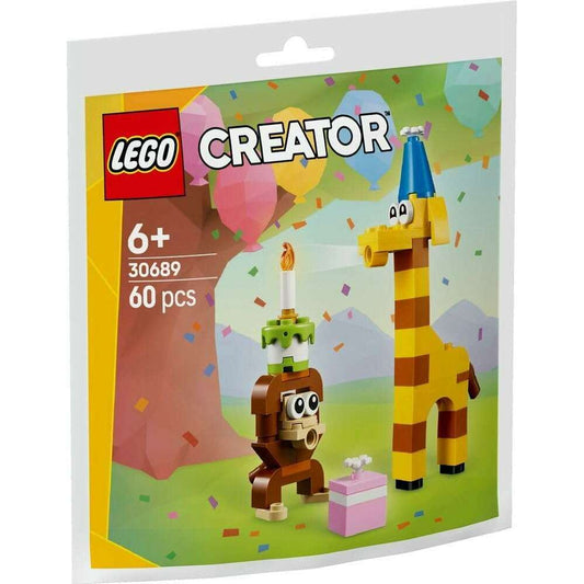 Toys N Tuck:Lego 30689 Creator Birthday Party Animals Paperbag Set,Lego Creator