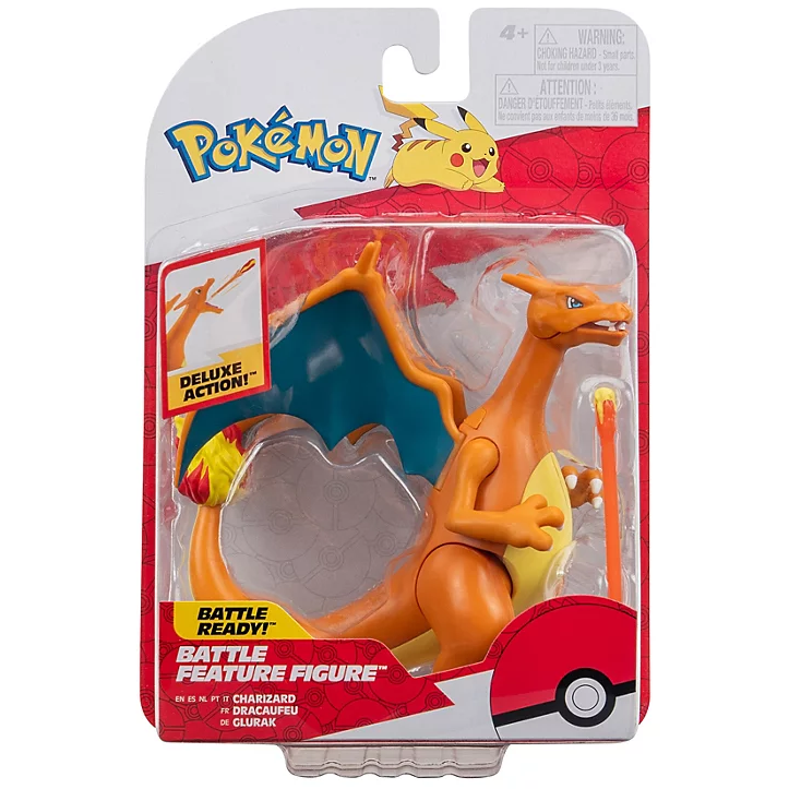 Toys N Tuck:Pokemon Battle Feature Figure - Charizard,Pokemon