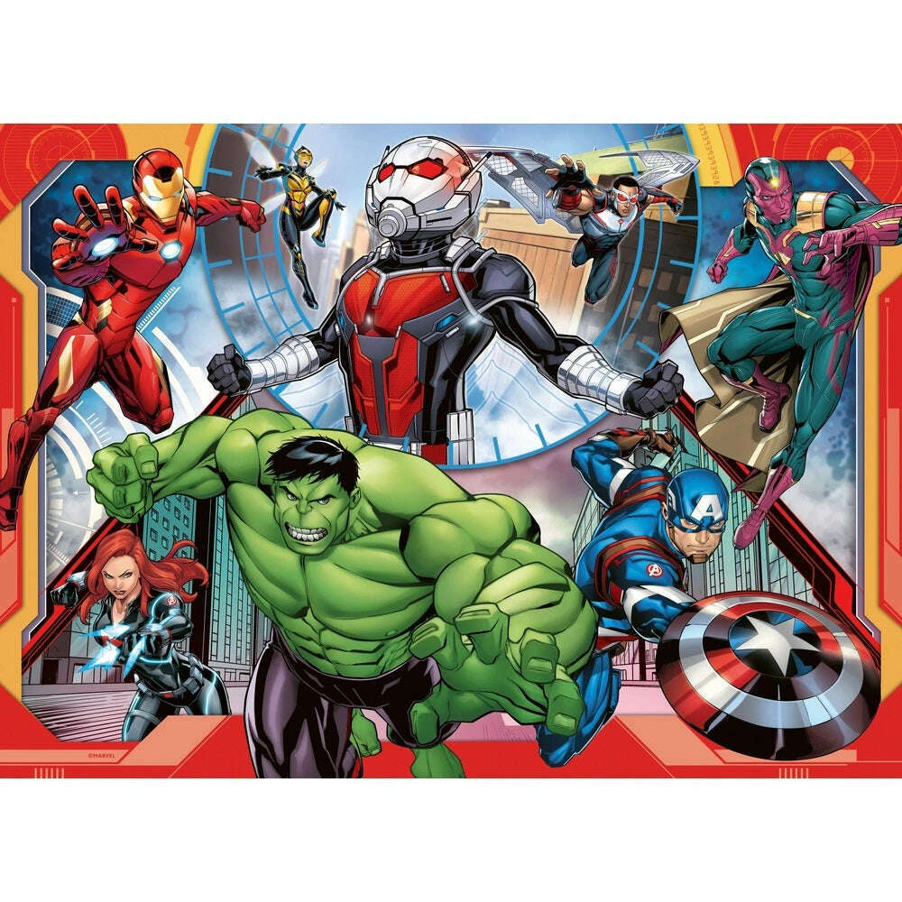 Toys N Tuck:Ravensburger 4 x 100pc Puzzles Marvel Avengers,Ravensburger