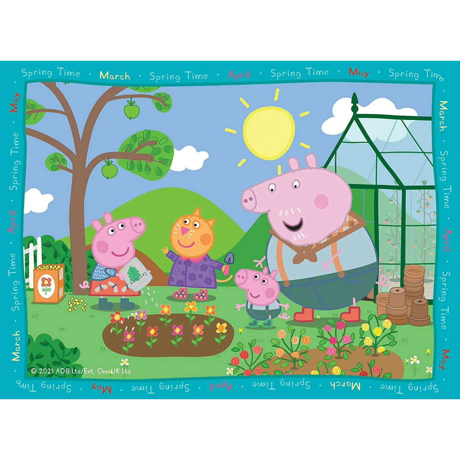 Toys N Tuck:Ravensburger 4 Puzzles in a Box Peppa Pig Four Seasons,Ravensburger