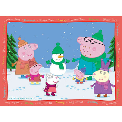 Toys N Tuck:Ravensburger 4 Puzzles in a Box Peppa Pig Four Seasons,Ravensburger