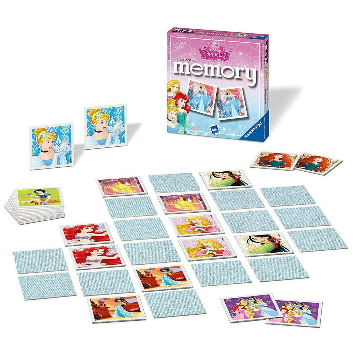 Toys N Tuck:Ravensburger Mini Memory Game Disney Princess,Ravensburger