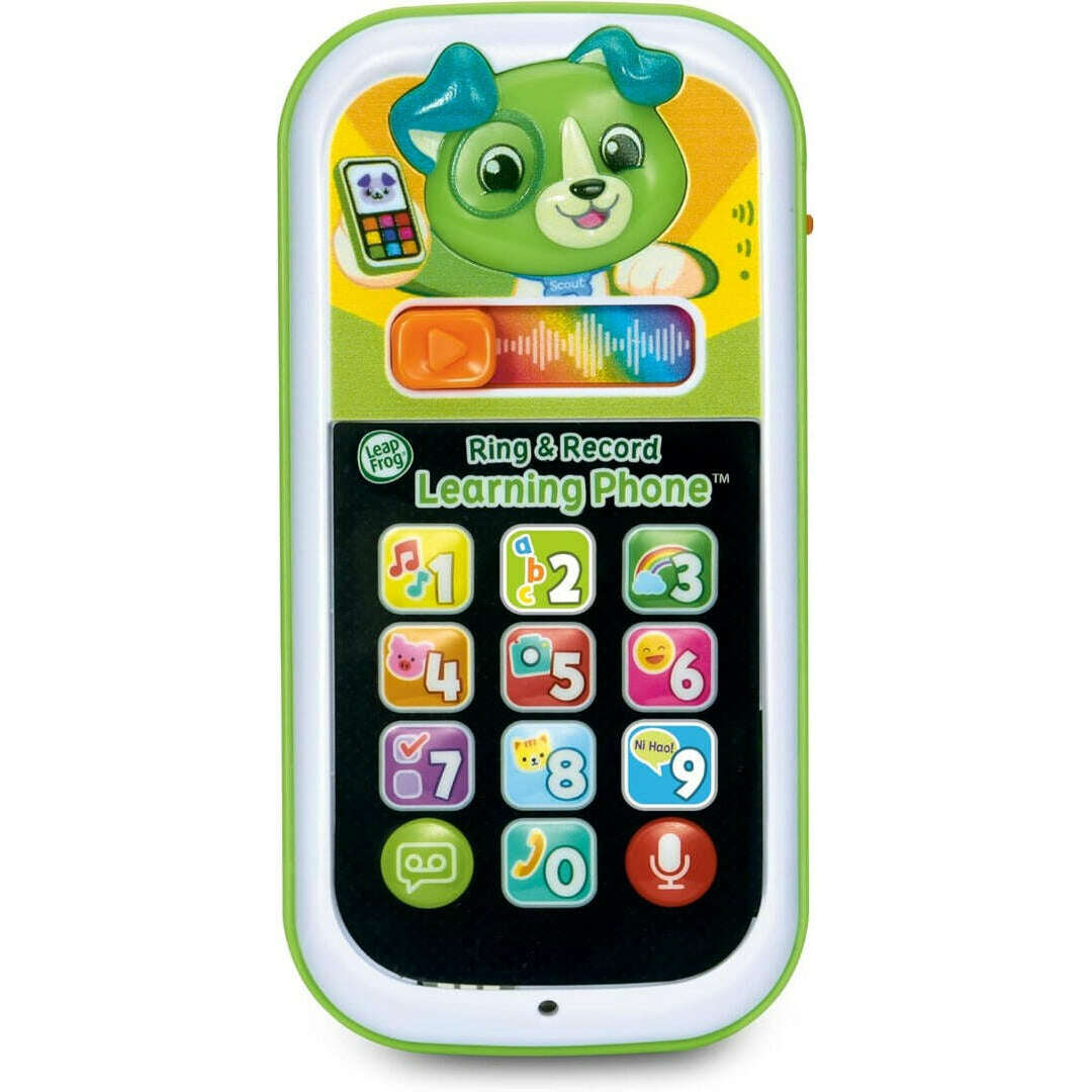 Toys N Tuck:LeapFrog Scout's Ring & Record Learning Phone,Leap Frog