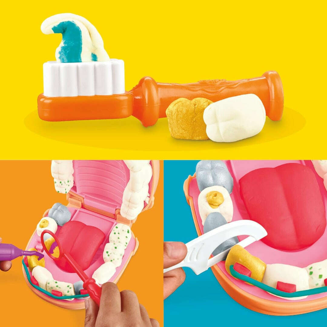 Toys N Tuck:Play-Doh Drill & Fill Dentist,Play-Doh