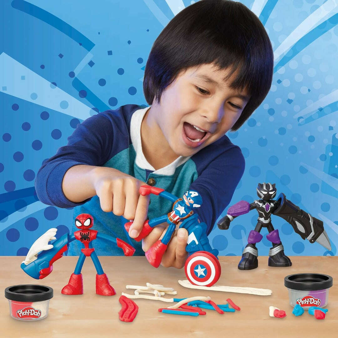 Toys N Tuck:Play-Doh Marvel Hero Adventure Set,Play-Doh