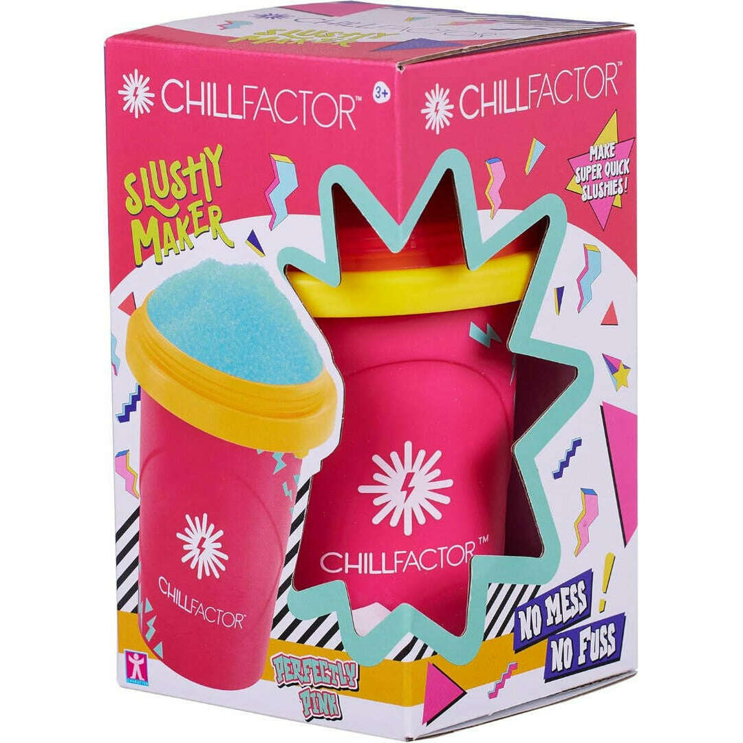 Toys N Tuck:ChillFactor Colour Shock Slushy Maker - Perfectly Pink,Chillfactor