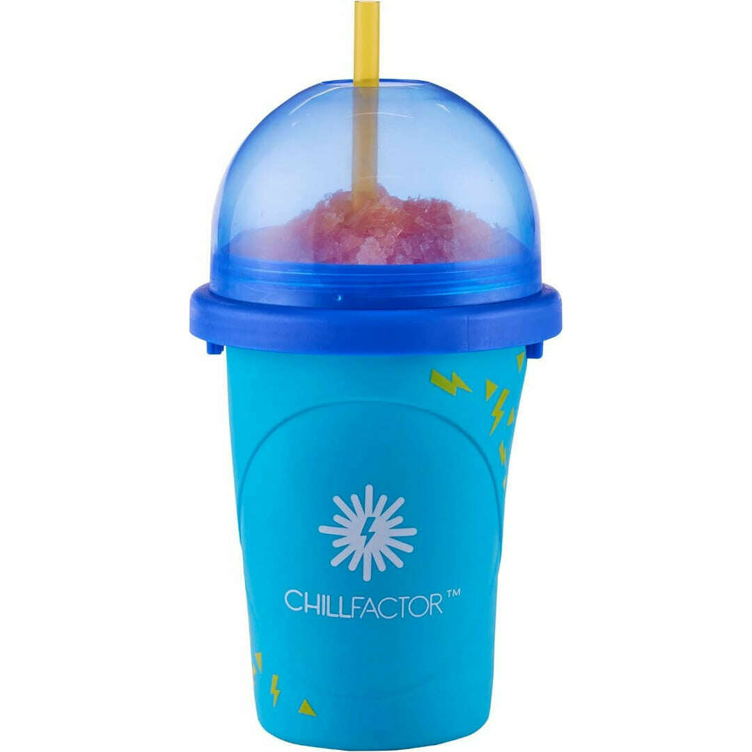 Toys N Tuck:ChillFactor Colour Shock Slushy Maker - Totally Cool Blue,Chillfactor