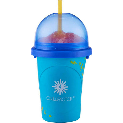 Toys N Tuck:ChillFactor Colour Shock Slushy Maker - Totally Cool Blue,Chillfactor