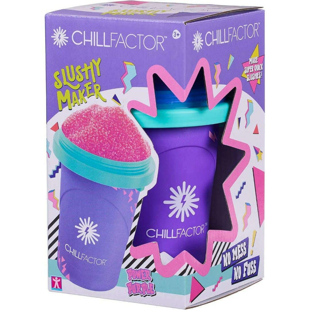 Toys N Tuck:ChillFactor Colour Shock Slushy Maker - Power Purple,Chillfactor