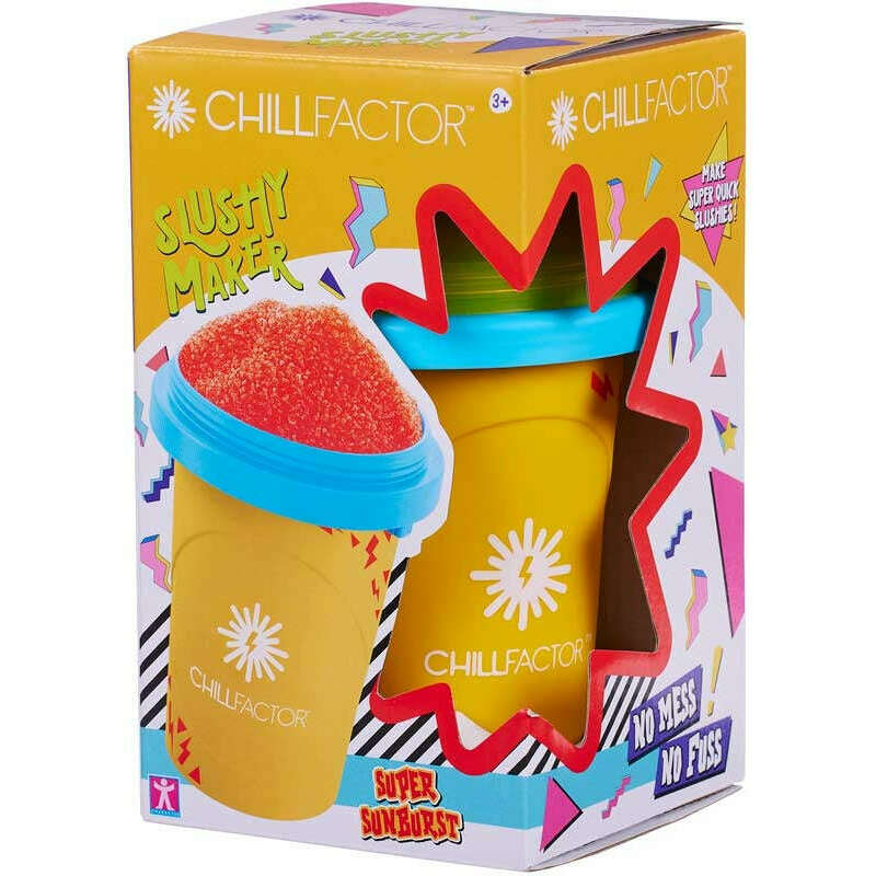 Toys N Tuck:ChillFactor Colour Shock Slushy Maker - Super Sunburst,Chillfactor