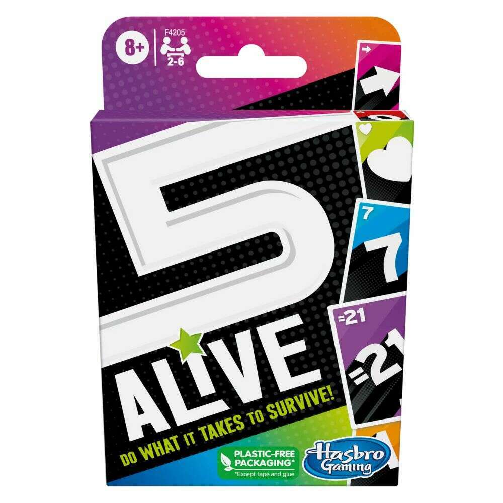 Toys N Tuck:5 Alive Card Game,Hasbro