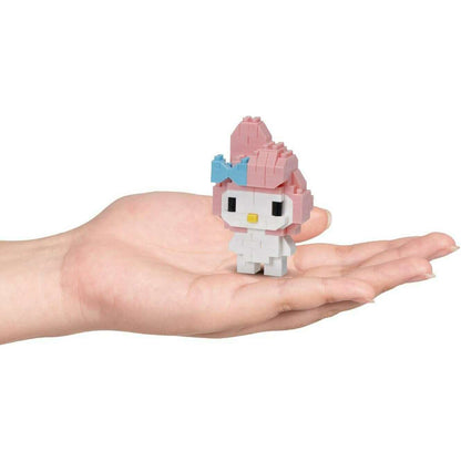 Toys N Tuck:Nanoblock Constructible Figure Sanrio My Melody,Hello Kitty