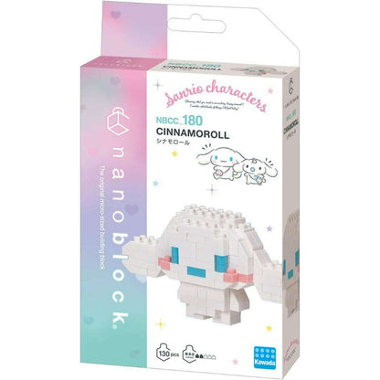 Toys N Tuck:Nanoblock Constructible Figure Sanrio Cinnamoroll,Hello Kitty
