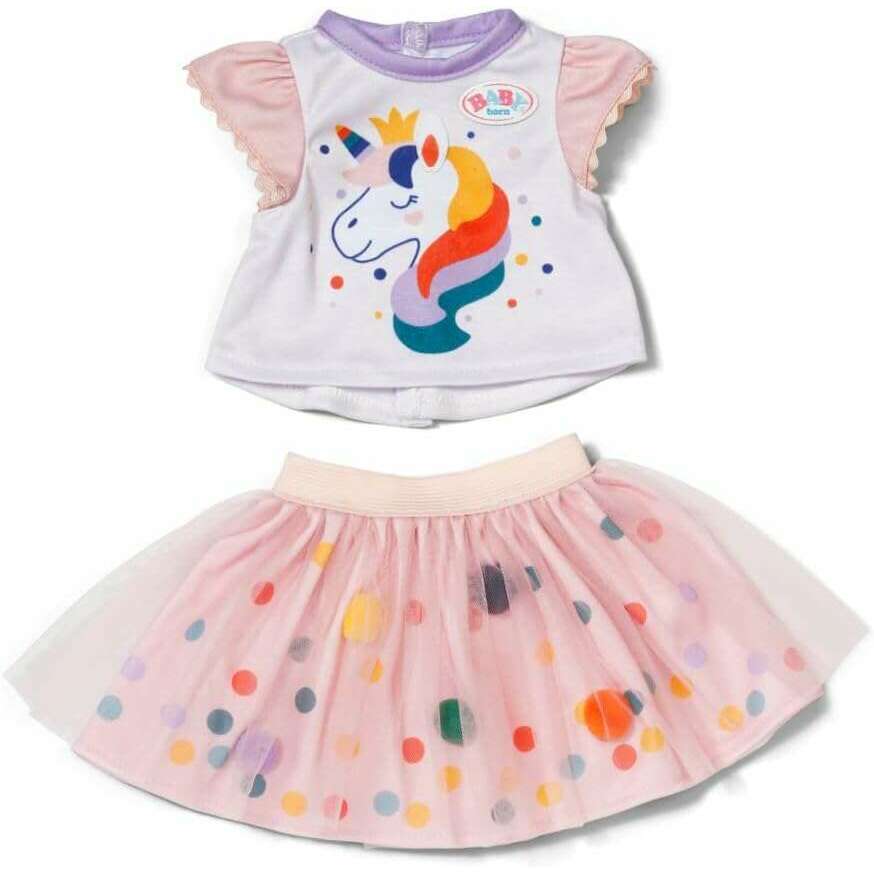 Toys N Tuck:Baby Born Tutu Dress Unicorn,Baby Born