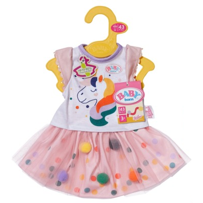 Toys N Tuck:Baby Born Tutu Dress Unicorn,Baby Born