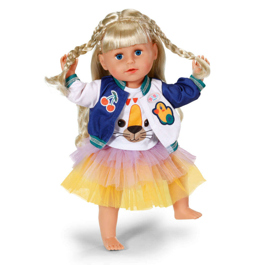 Toys N Tuck:Baby Born Tutu And College Jacket,Baby Born