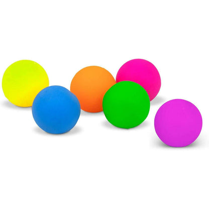 Toys N Tuck:Scrunchems 6 Micro Neon Sugar Squish Balls,Tobar