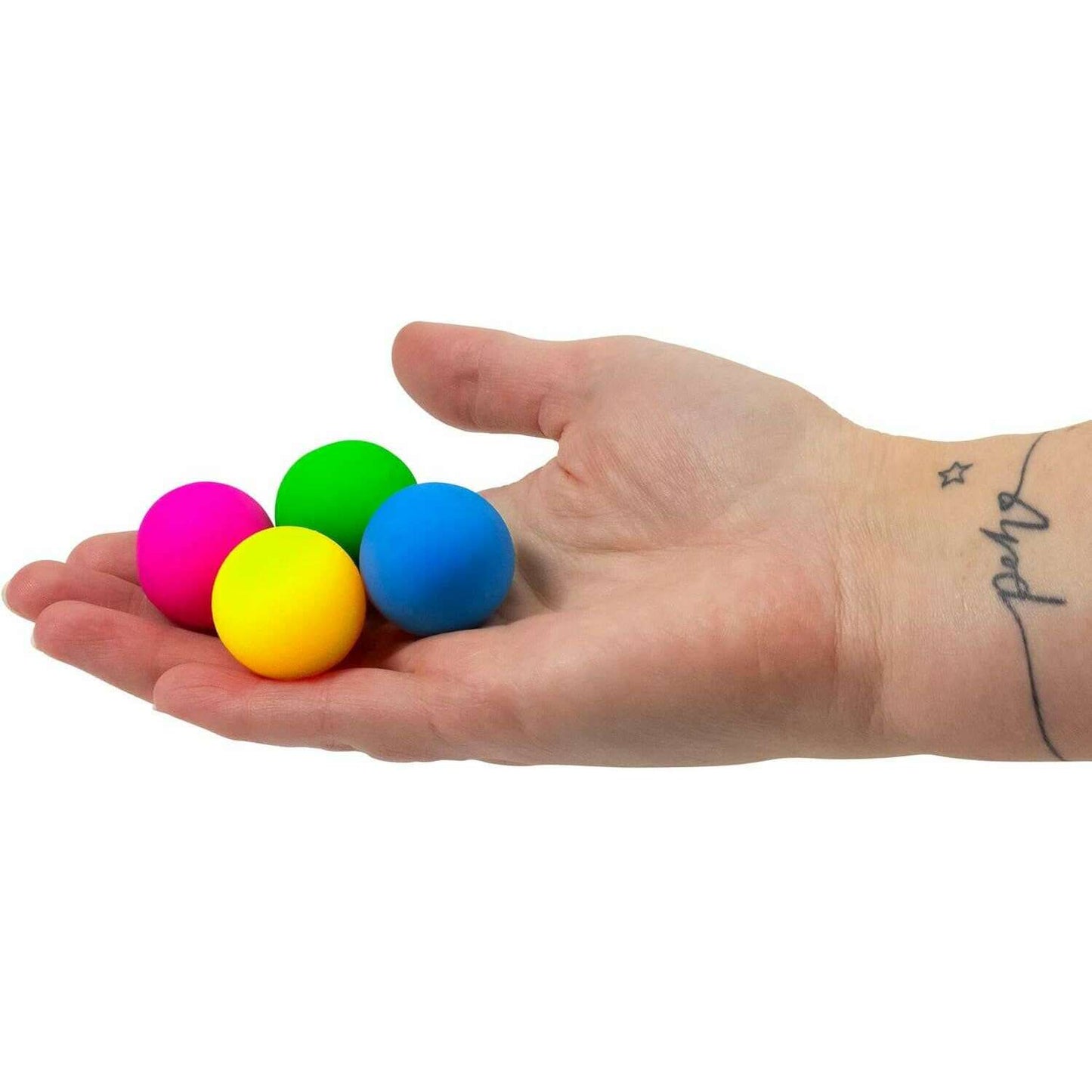 Toys N Tuck:Scrunchems 6 Micro Neon Sugar Squish Balls,Tobar